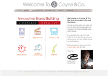 Tablet Screenshot of coyneandco.com